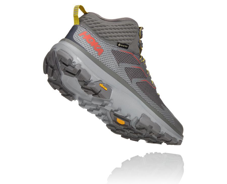 Hoka One One Wandelschoenen Heren - Toa Gore-Tex - Grijs - RO7219854